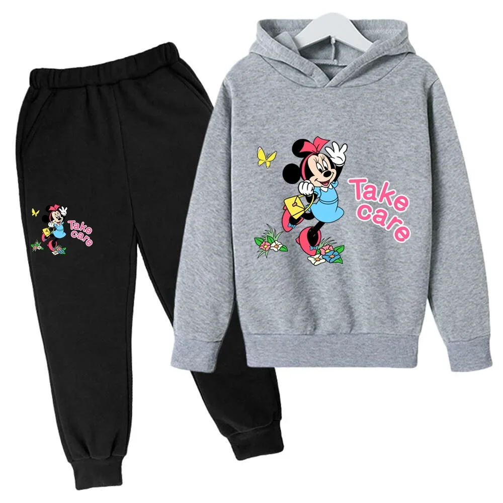 Disney Coco Kids Sportswear Suits Girls Boys Casual Thin Hoodie Black Pants Children Teen Outerwear Clothing Sets