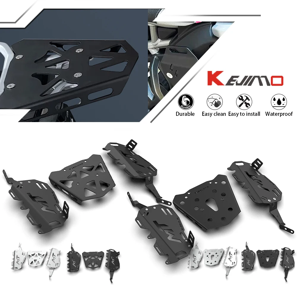 

450MT IBEX450 Rear And Side Luggage Rack Set FOR CFMOTO MT450 2024 2025 2026 IBEX 450 Side Bag Bracket License Plate Bracket