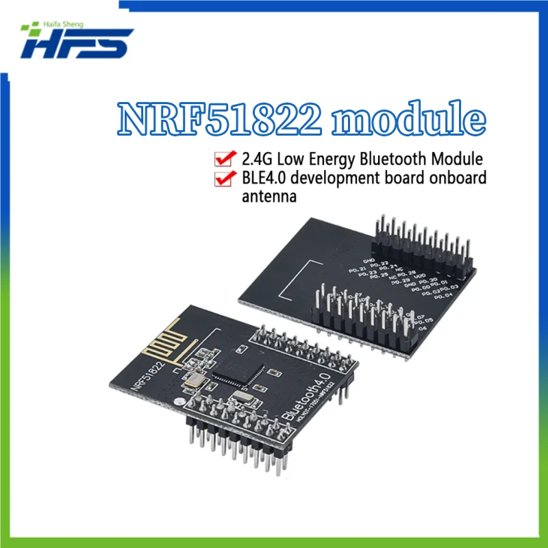 

Wireless Communication Module, Bluetooth Module, Zigbee Module, Official NRF51822, 2.4G, DMX512