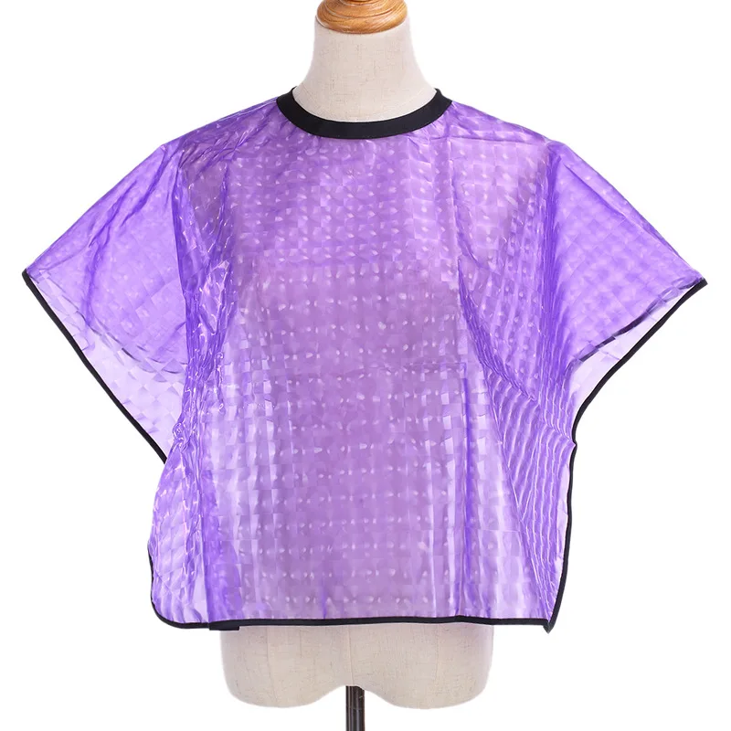 

Силиконовая Парикмахерская накидка для стрижки волос, накидка для шеи, накидка на воротник, водонепроницаемая накидка для окрашивания волос, аксессуары для стрижки волос