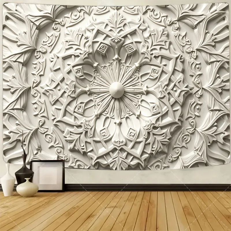 

1 шт. настенный гобелен элегантный настенный гобелен с мандалой для декора гостиной в стиле бохо