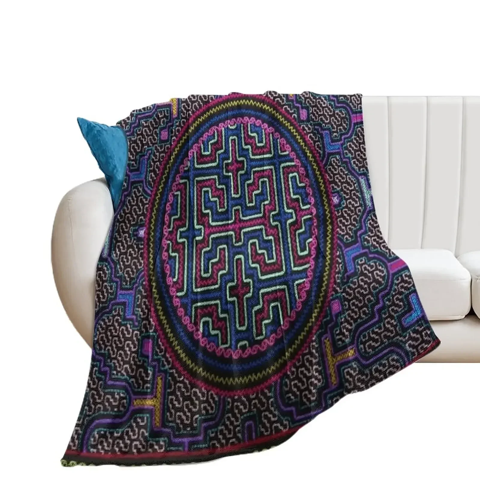 

Peru is calling, Shipibo dreams Throw Blanket Blankets For Bed sofa bed Blankets