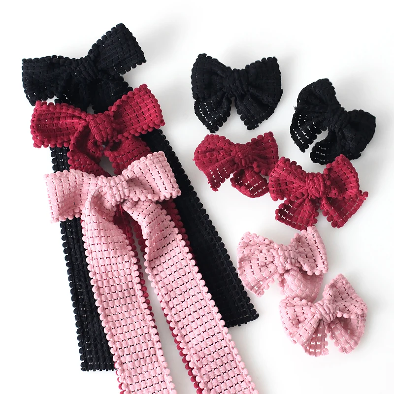 Girls Hair Bows Cute Hairpins Hair headband Barrettes Solid Clip Kids Headwear Fashion Hair Accessories