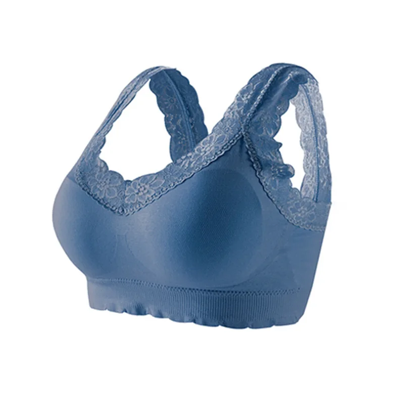 Women Bras Bralette Top Sexy Lace Flowers Underwear Ladies Beauty Back Lingerie Sports Push Up Bra Cozy Chest Tube Top 40-100kg