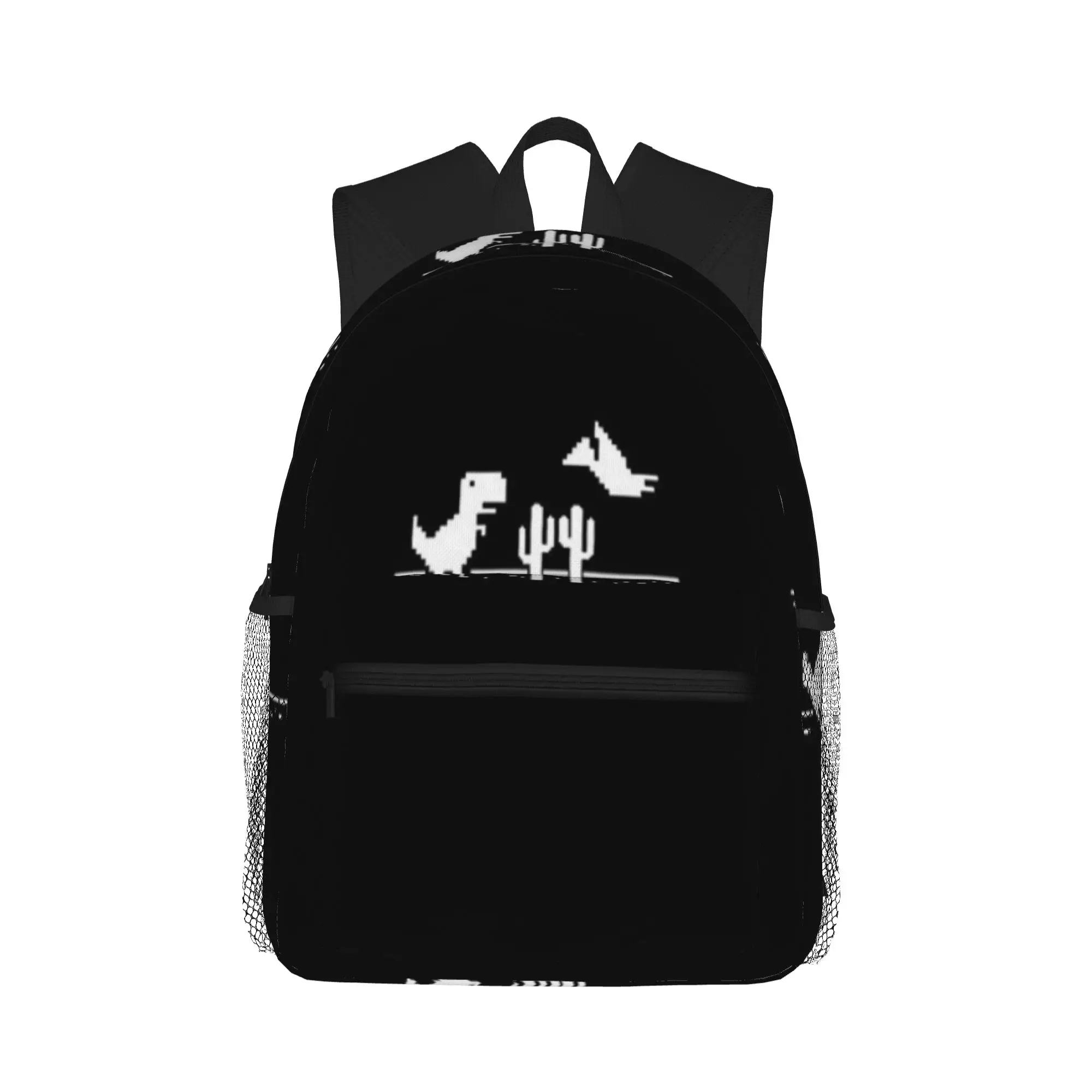 

Google Offline Dinosaur Game - Trex Runner Casual Backpack for Students and Adults Female bags