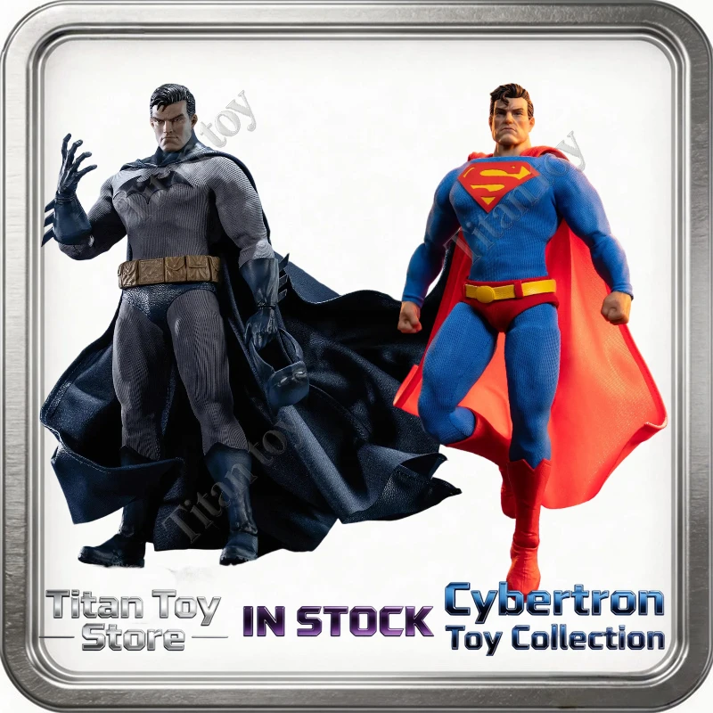 EN STOCK Figura de Acción Coleccionable Batman Silent Superman 1/12 de la Serie Resonance GONG DC HUSH, Modelo de Juguete, Regalo