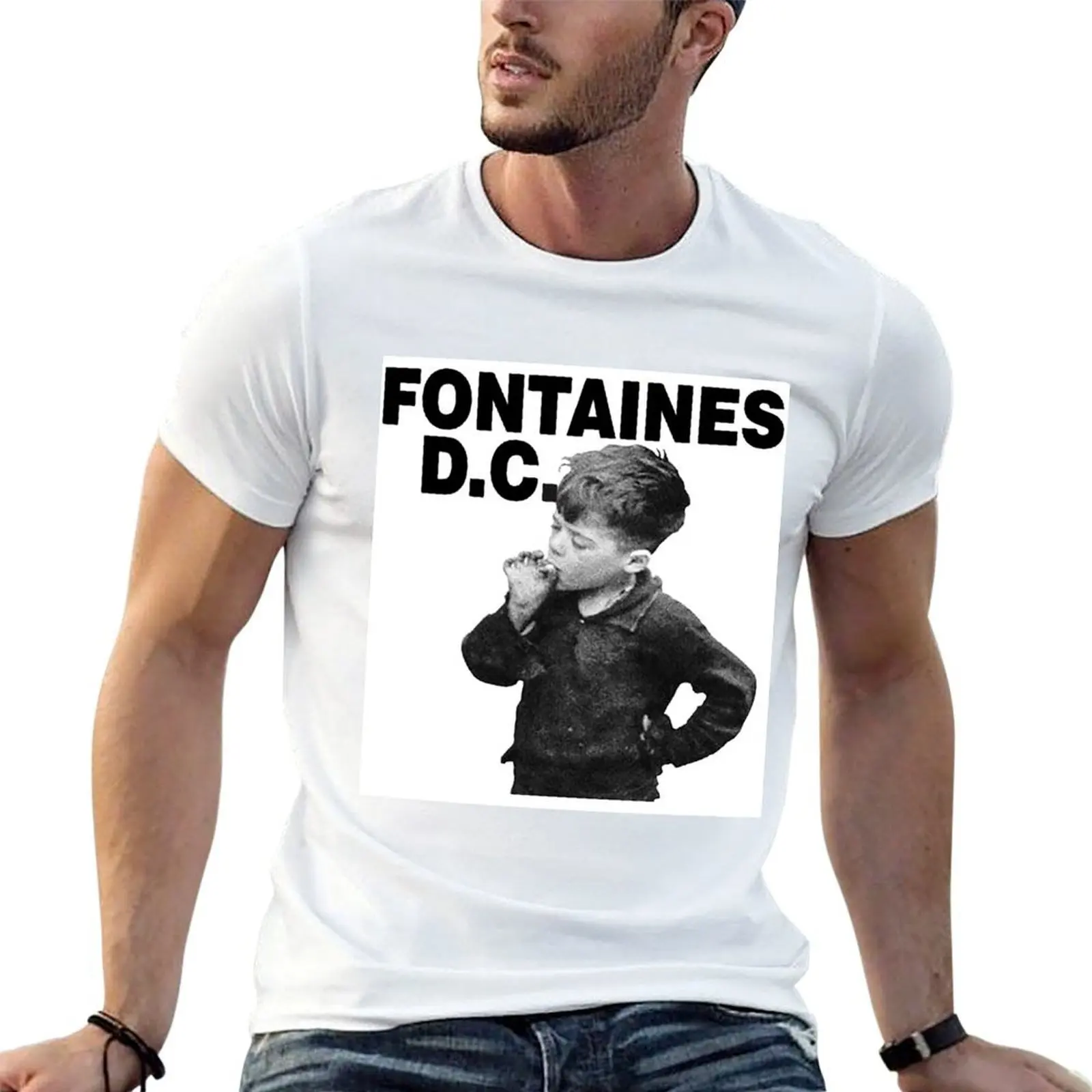 the best fontaines T-Shirt shirts graphic tee summer tops t shirts for men