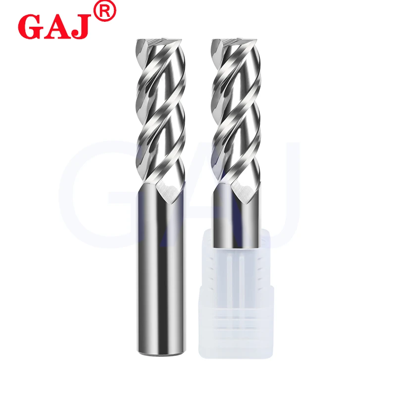 HRC55 3-ostrzowy aluminium do frezu wolframowy frez płaski z węglika spiekanego ze stali nierdzewnej centrum obróbcze CNC frezy walcowo-czołowe narzędzia