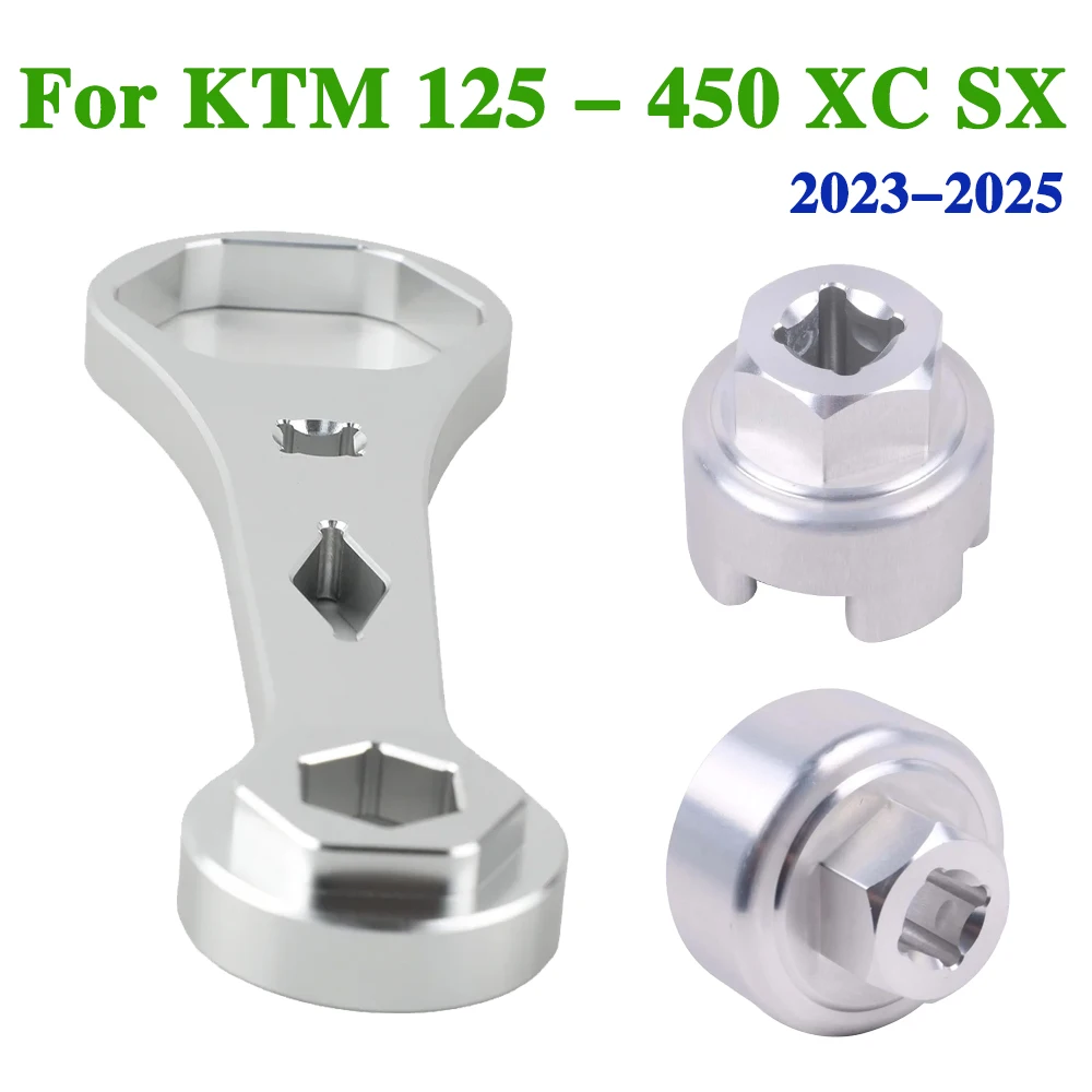

Motorcycle Accessories Multifunctional Spanner Fork Cap Wrenchs Shock Absorber Repair Removal Tool For KTM XC XCF SXF EXC EXCF