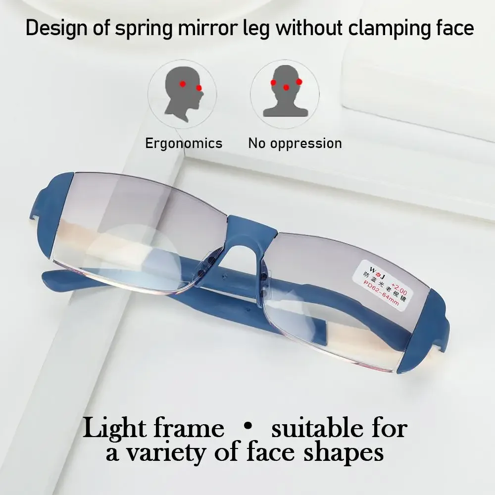 Gafas de lectura antiluz azul a la moda, protección ocular urltra-light, gafas cómodas y elegantes para hombres y mujeres