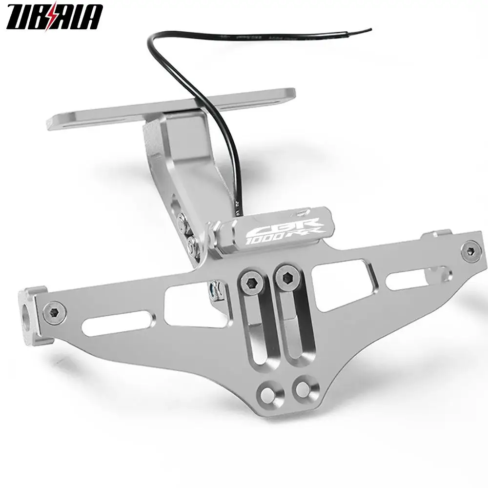 

FOR HONDA CBR1000RR CBR 1000 RR 2018 2019 2020 Rear License Plate Holder Licence Bracket with Light Tail Tidy Fender Eliminator