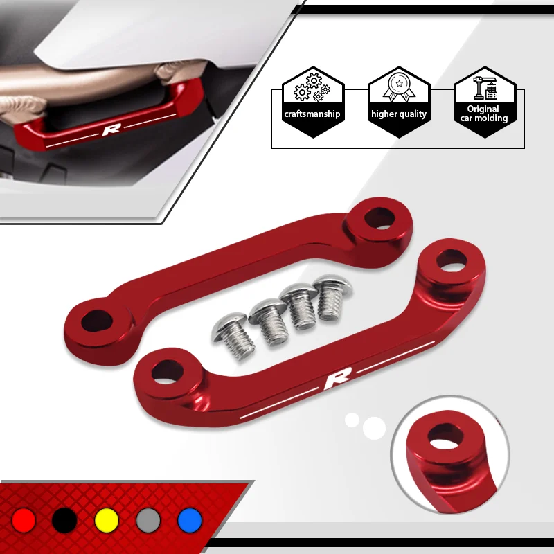 Capa de Pedal Traseiro para Motocicletas S1000RR M1000RR S1000R M1000R 2019-2026 - Tampa para Remover Furo do Apoio de Pé Traseiro - Mais Vendida