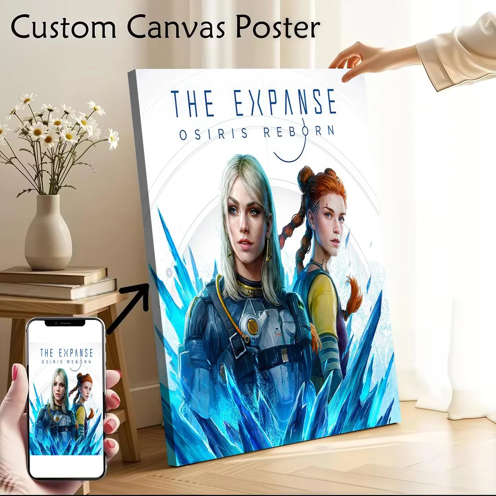 The Expanse Osiris Reborn Printed Canvas Wall Art Customizable Paintings Poster Perfect Gift for Modern Home Decorations Bedroom