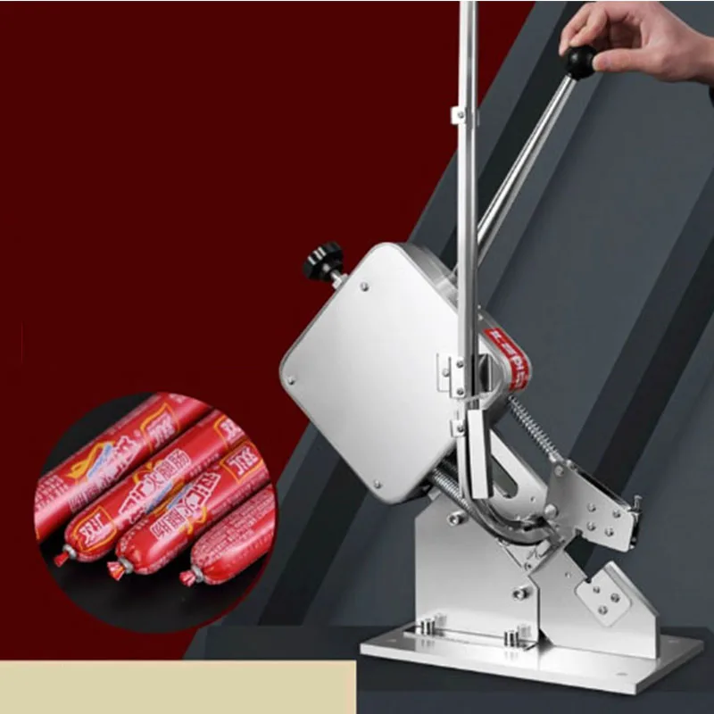 다기능 수동 버클 기계 슈퍼마켓 비닐봉투 햄 소시지 U자형 알루미늄 네일 기계