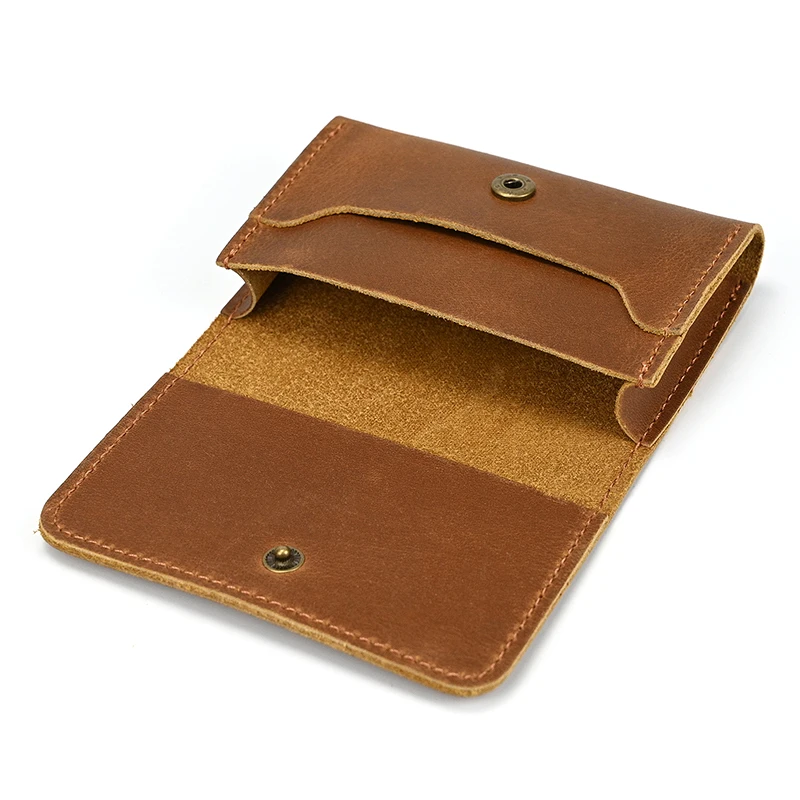 Novo estilo das mulheres dos homens bolsa de moedas de couro clipe carteira para cartões moedas real dos homens pequena bolsa titular do cartão clipe bolsa carteiras