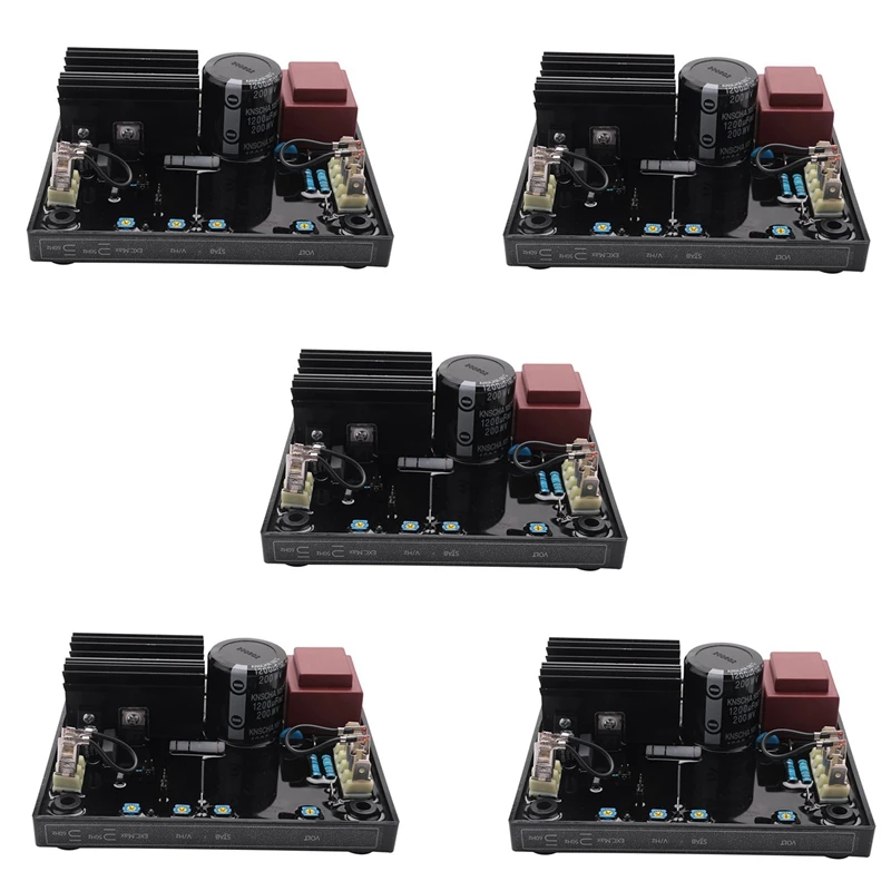 

5X R438 Avr 95-480V Automatic Voltage Regulator For Brushless Generator Compatible With Arep/Pmg Excitation System