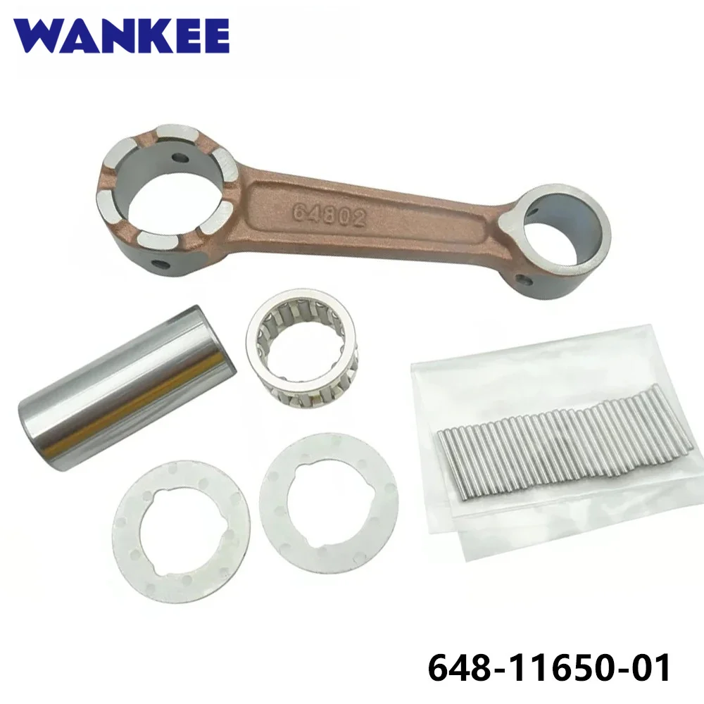 Connecting Rod Kit 648-11650 For Yamaha Outboard Motor 2T 25HP 648 Model 648-11650-00;648-11650-01