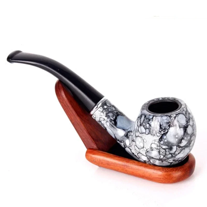 

Double Filter Pipe Chimney Long Smoking Pipes, Herb Tobacco Pipe, Cigar Gifts, Narguile Grinder Smoke Mouthpiece