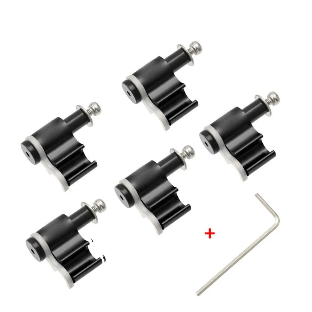 Aluminum Alloy Adapter Bicycle Oil Line Adapter Anodic Oxidation Finish Easy Installation For Hydraulic Brake Housings