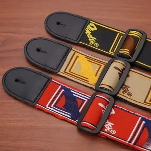 Leather belt electric guitar, handles, classic folk, wooden guitars, shoulder belt, 1pc 10 Main Sales Guitar Strang - №3