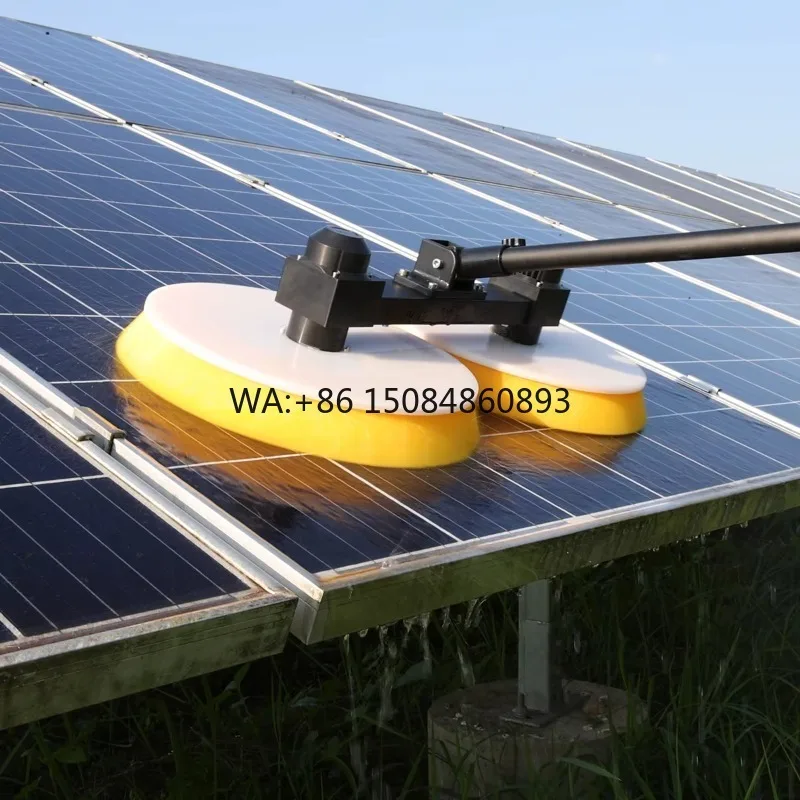 Mini Smart PV Maintenance Robot, Auto Dust Sweeping, Compact Light Gear for Small Scale Solar Panel Daily Care