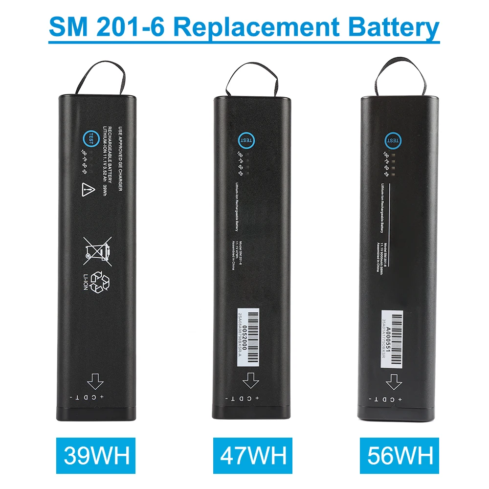 KingSener SM201-6 Smart Li-Ionen-Akku für MT9083 MT9083A MT9083A8 MT9083B Z0921A MT9083C MT9082 OTDR 11,1V 39WH 47WH – Detail 1