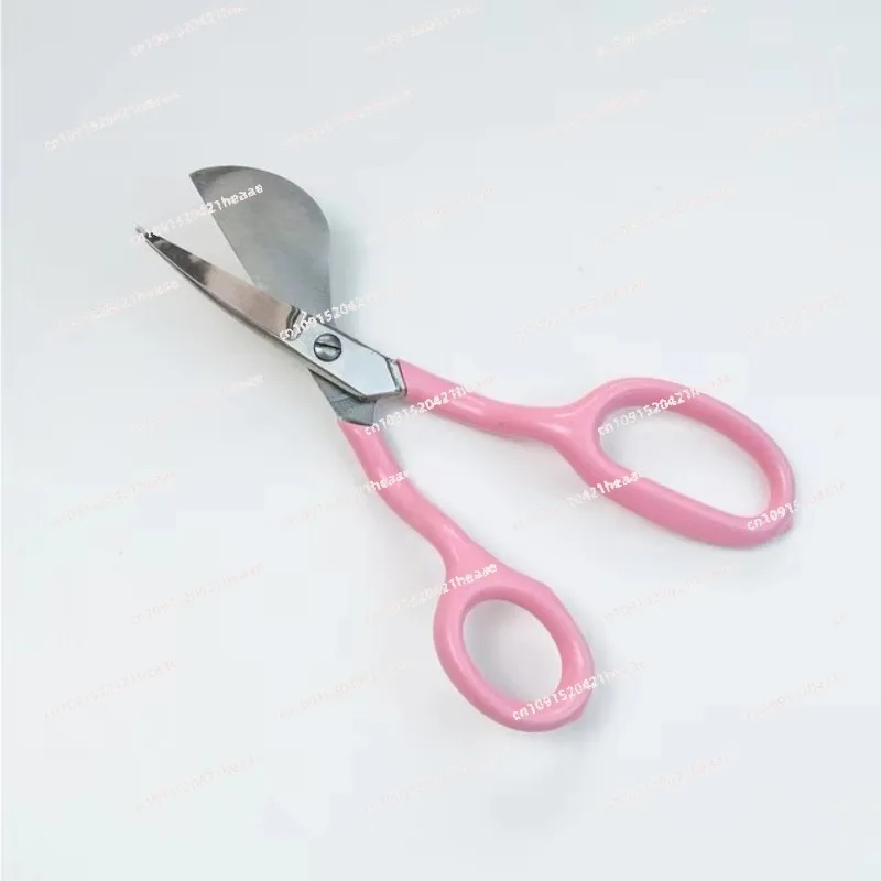 Suitable forHousehold Sewing Crafting Shears  Sturdy Duckbill Blade Scissors Tufted Carpet Soft Rubber Handle Precision