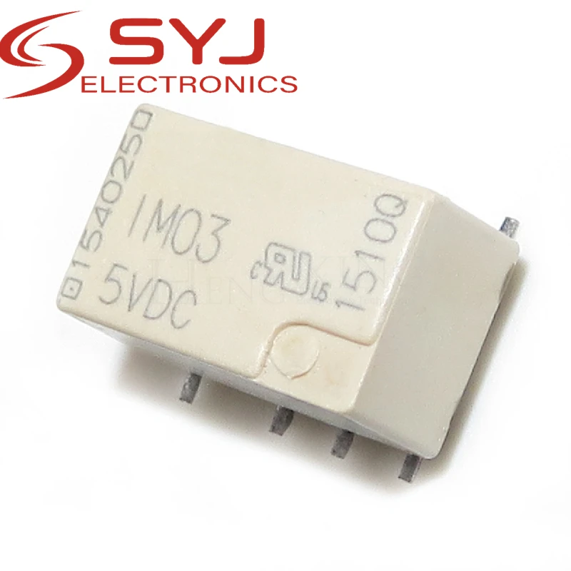 1piece IM03GR-5V 1-1462037-4 Two open and two closed G6K-2F-Y-5VDC relay