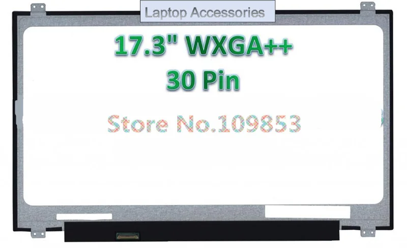 F 17.3''inch Laptop LCD LED Screen 1600*900 EDP 30pin NT173WDM-N11 NT173WDM-N21 B173RTN02.1 N173FGA-EA4