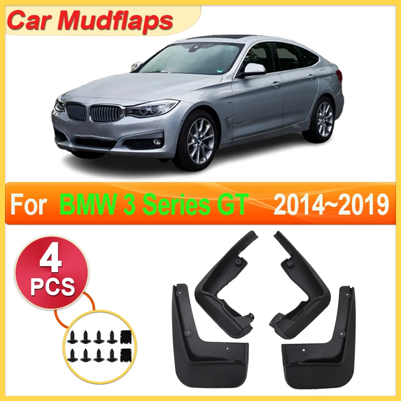 

Car Mudguards Parts For BMW 3 Series Gran Turismo GT F34 2014~2019 Mudflaps Splash Fender Flare Cover Guard Auto Mud Accessories