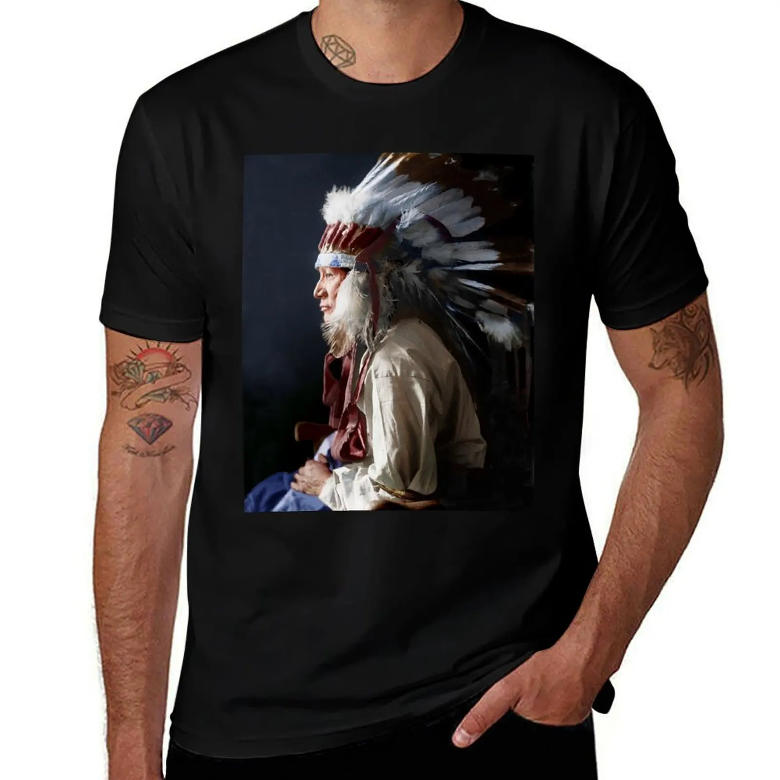 

Футболка мужская рубашка Футболка (Sioux). роскошная лошадь. Мужская футболка с рисунком, мужская простая рубашка Lakota, рубашка Whirlwind