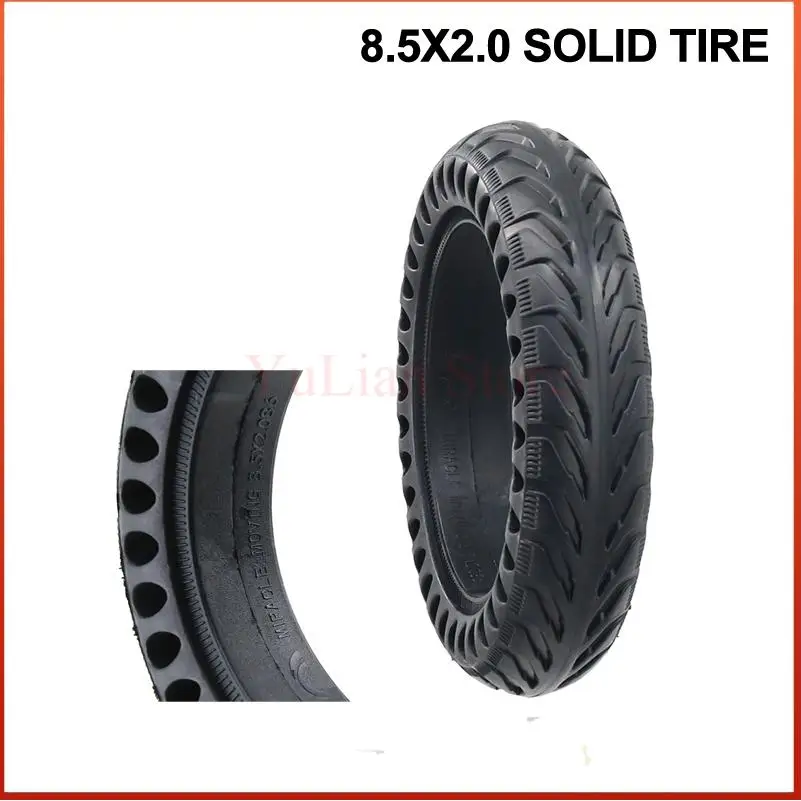 8.5 Inches Solid Tire For Xiaomi M365 Pro Electric Scooter 1S Pro 2 Essential Scooter Non-Pneumatic Tyre Damping Rubber Tyres