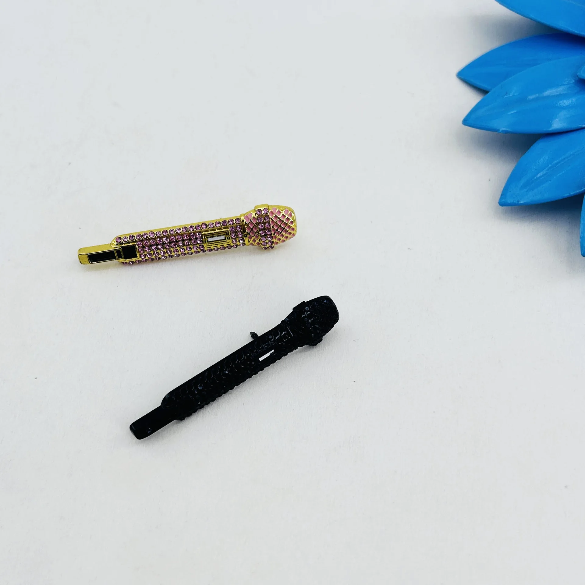 BBP-Pendurado Emblema De Metal, Microfone, Microfone, Emblema