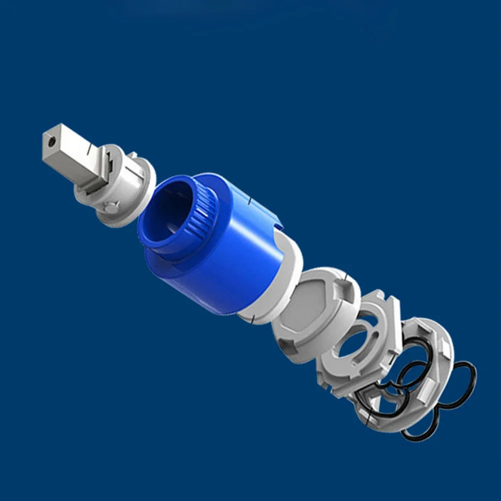 Robinet d'Eau Chaude et Froide en Acier Inoxydable, Rotation à 360 °, pour Évier de Cuisine