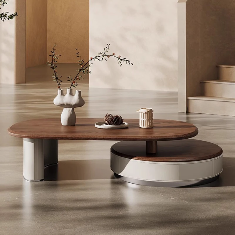 

Luxury Extendable Coffee Table With Storage Trendy Glam European Coffee Table Living Room Organizer Drawer Table Basse Furniture