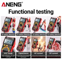 ANENG Tester NCV AC/DC Votage Current Resistance Digital Multimete True RMS Handheld Multifunction High Precision Ohm Tool SZ305