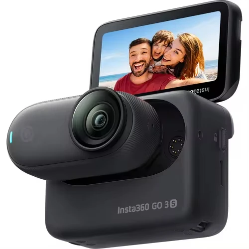 100% Original Insta360 GO 3S Tiny Mighty 4K Camera Black- New Product