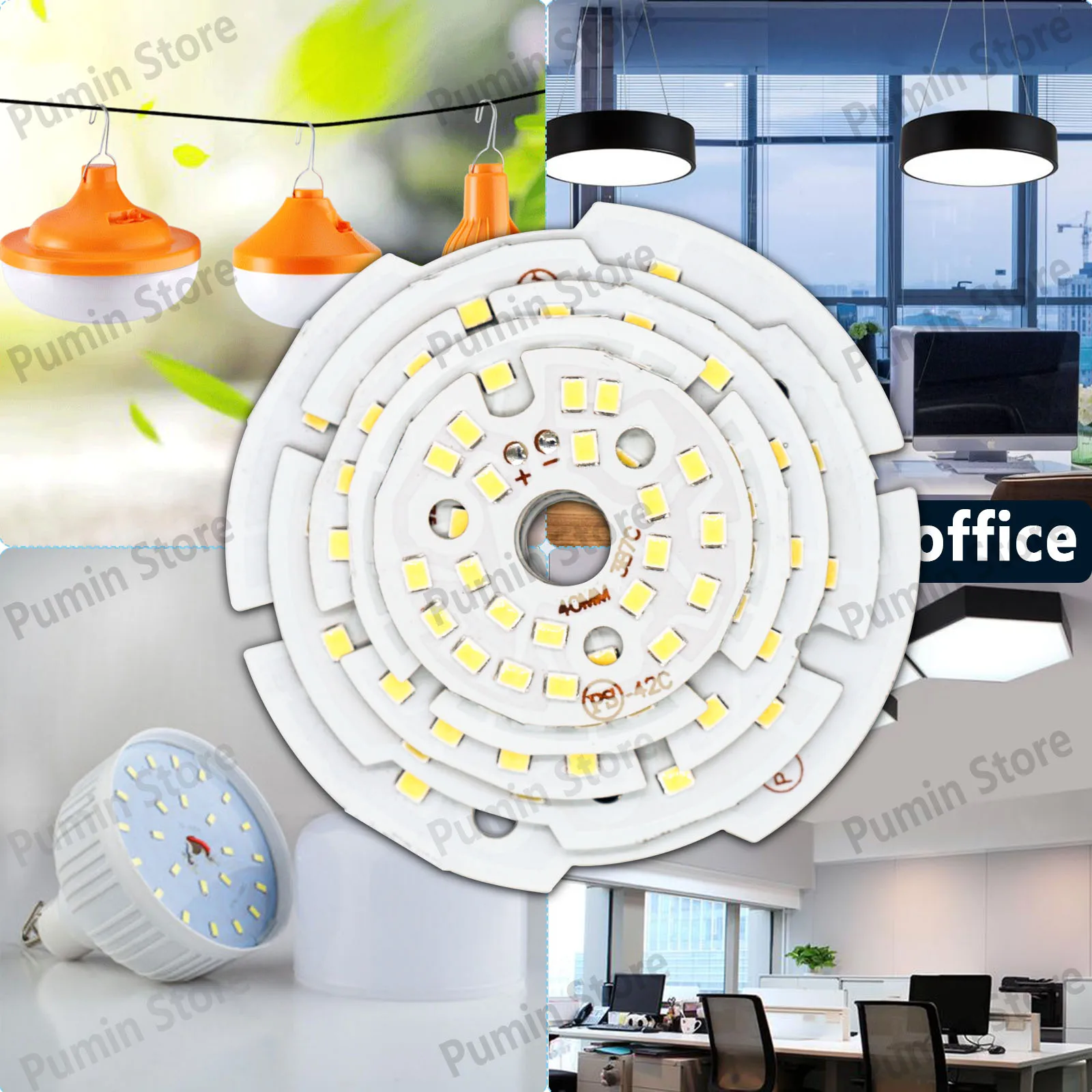1pcs 2835 SMD LED Chip 3W 5W 7W 9W 12W 15W 18W 24W 36W 50W Light Module Cold White Warm White Neutral LED Downlight Spotlight