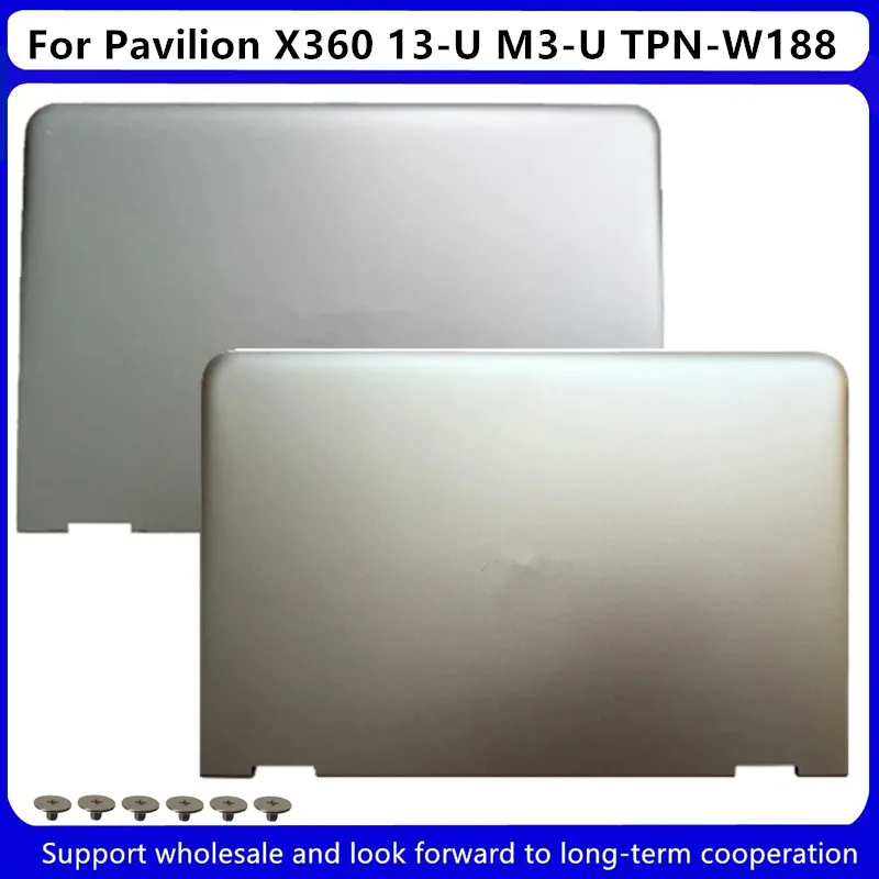 Novo para hp pavilion x360 13-u M3-U TPN-W188 série portátil capa traseira superior habitação caso lcd rearlid 856003-001 856004-001