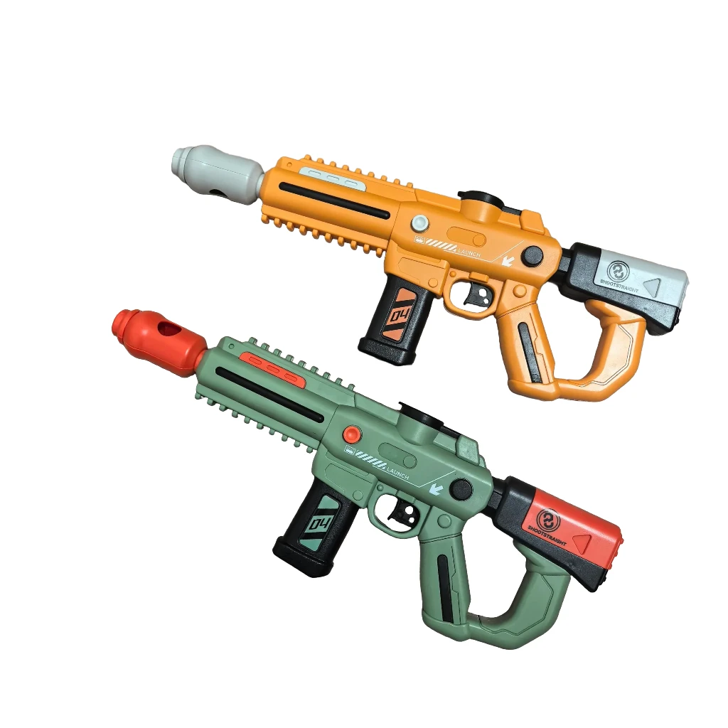 Pistola ad acqua elettrica a fuoco continuo Potente spruzzo d'acqua Laser Pistola giocattolo per bambini Bottiglia di connessione esterna Giocattolo straordinario estivo