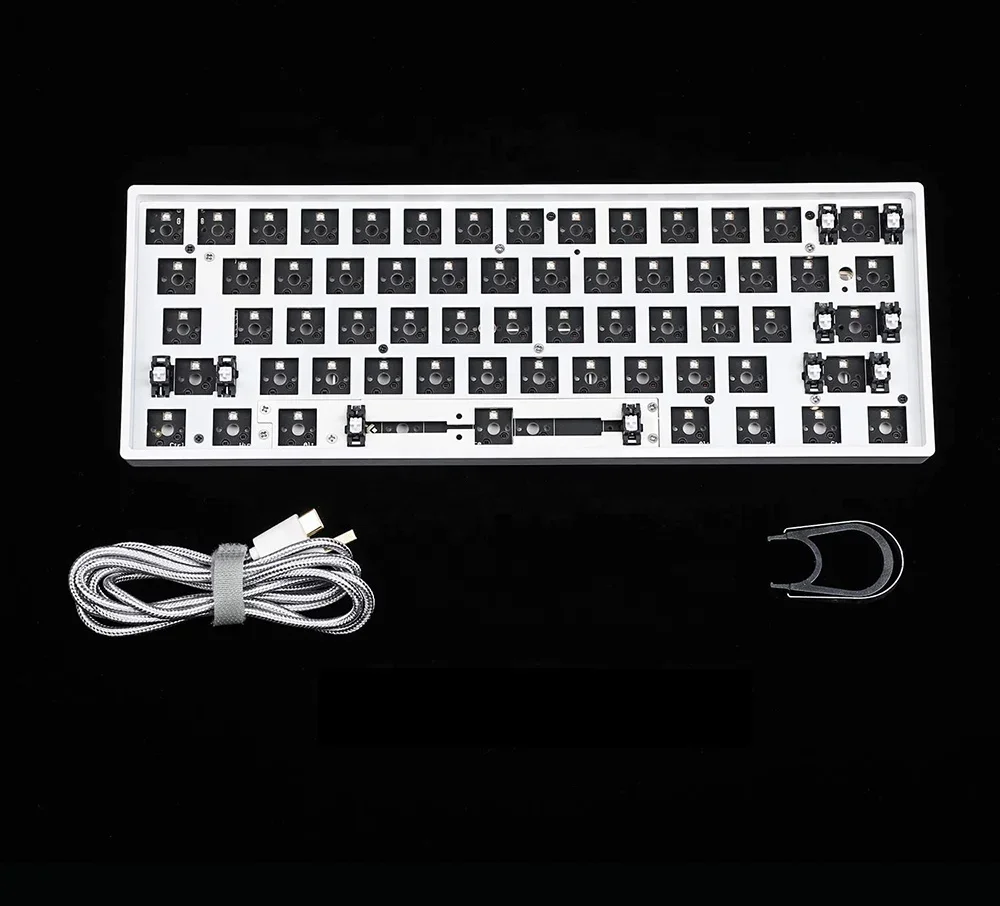 

China for 60 60 Gk61x Hot Swap Mechanical Keyboard PCB and Case Kit