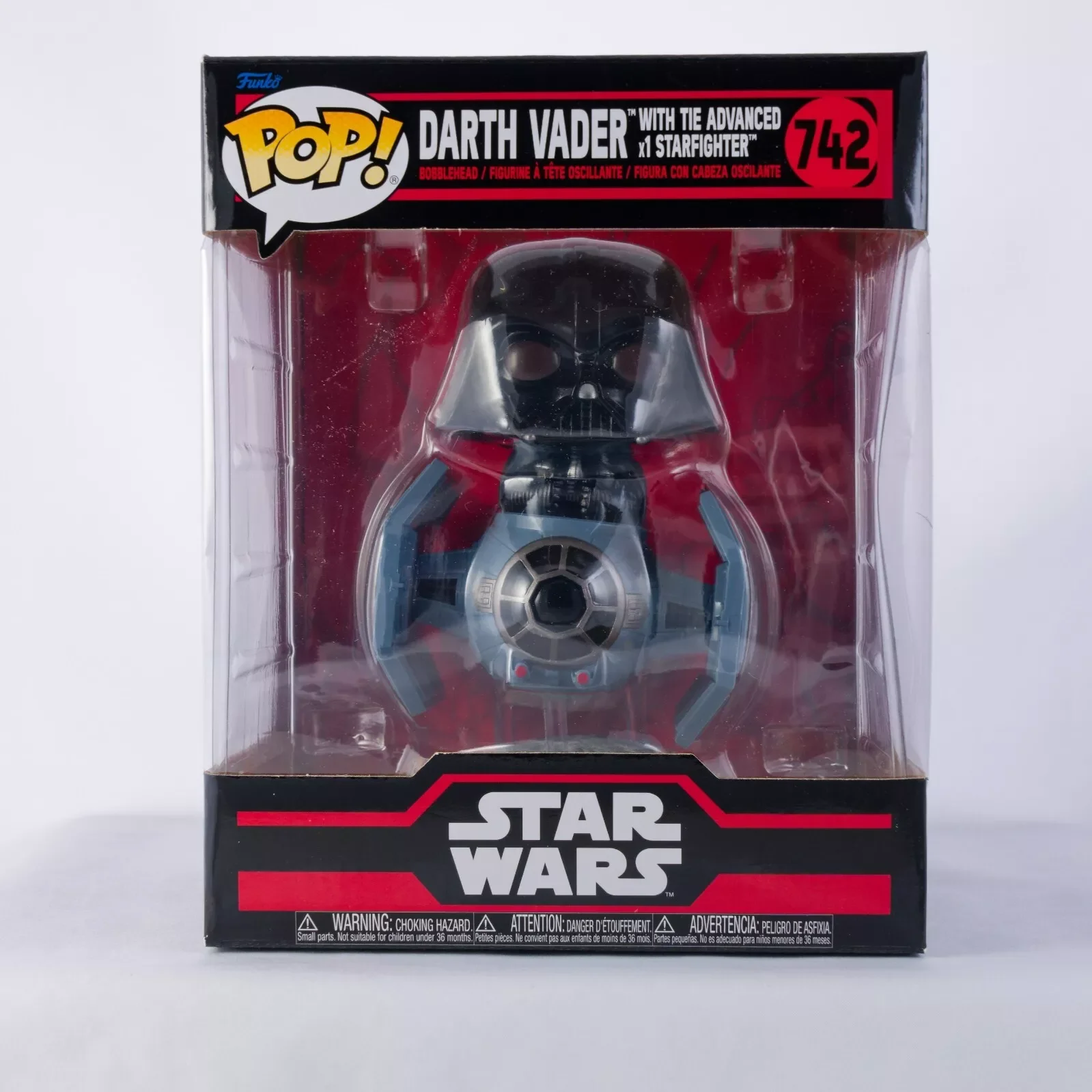 

Star Wars Figure Rides Deluxe Darth Vader with Tie Advanced x1 Starfighter Funko Pop Vinyl Figures Collectible Limited Edition