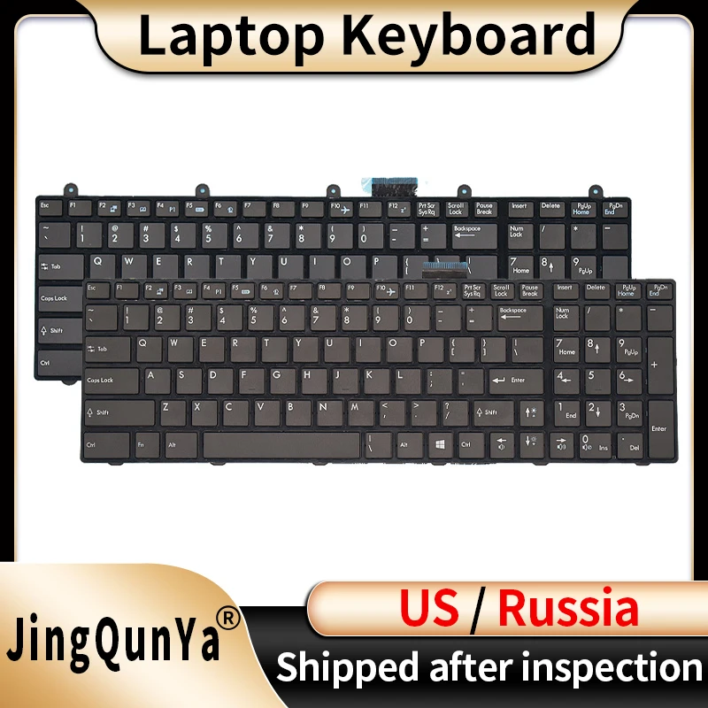 

US/RU/Russian RGB Backlit Laptop Keyboard For MSI GE70 GT60 GT70 GX60 GX70 GE60 MS/1675/1762/1759 MS-16GF MS-16GD Replacement