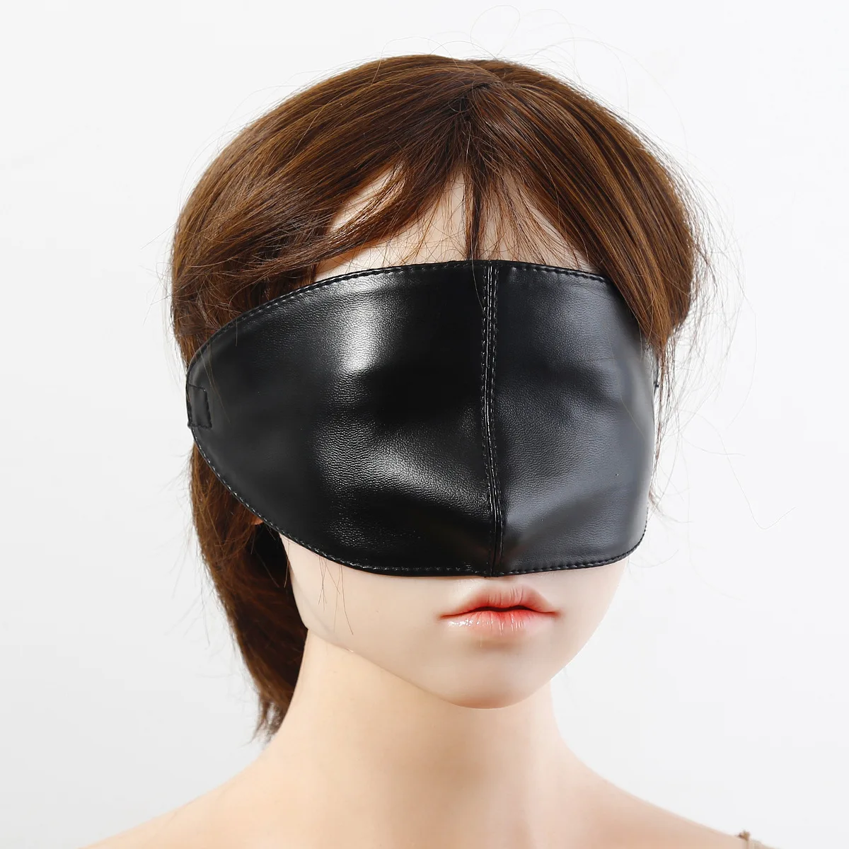 제조업체에서 직접 공급하는 가죽 수면 안대, 깊은 수면을 도와주는 필수 제품, 가족 게임에 적합 썸네일 3