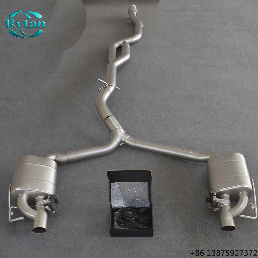 

Выхлопная система Rytan Valvetronic из нержавеющей стали 304 с клапаном, полированная до зеркального блеска, TIG-сварка, для W205 C200