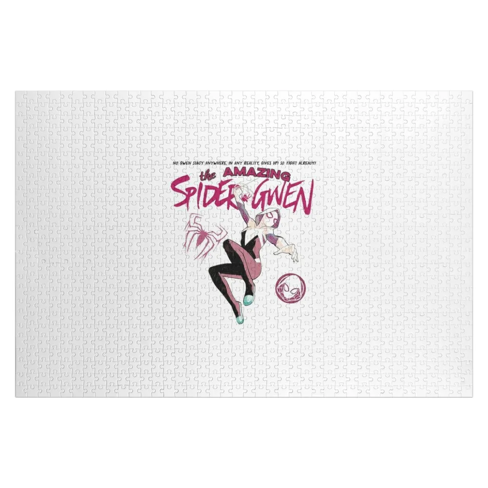 

Gwen Stacy The Amazing Jigsaw Puzzle Adult Wooden Personalized Name Customized Picture Baby Wooden Puzzle