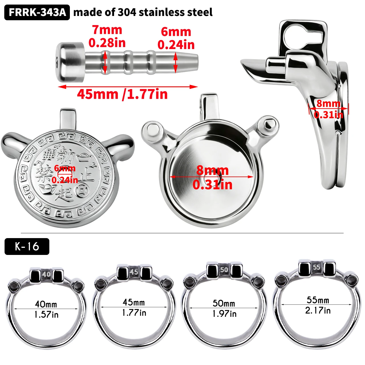 SM Metal Flat Chastity Cage with 2026 New Auxiliary Belt Sissy Male Penis Lock 2pcs Urethral Catheter Slave Men Fetish Sex Toy