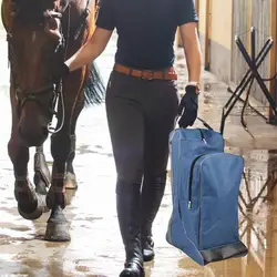 Horse Riding Boot Bag Waterproof Professional Equestrian Boot Bag Equestrian Equipment Organizer For Outdoor Activities
