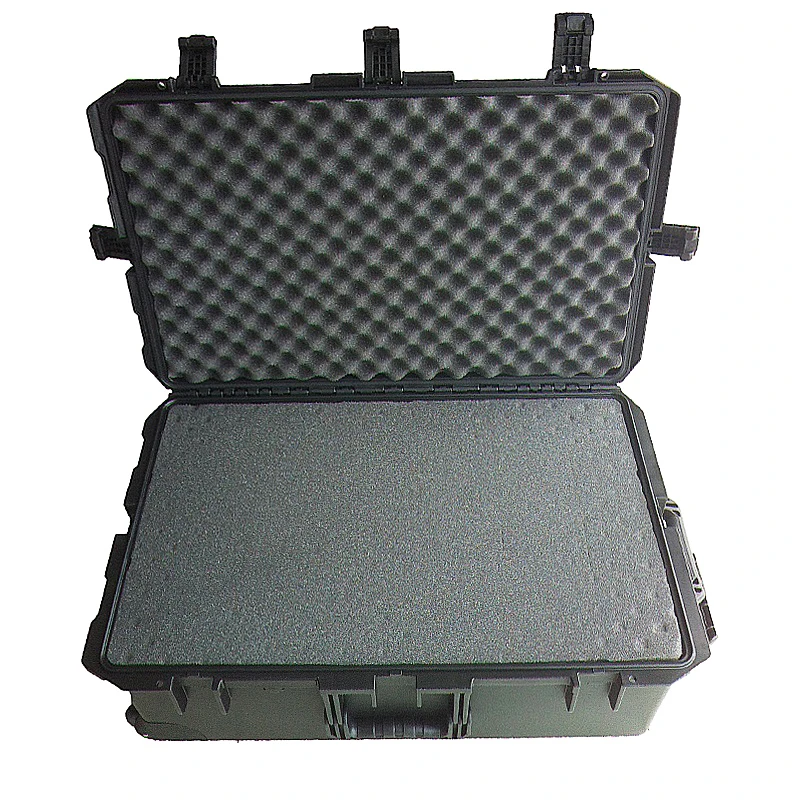 Large Waterproof Tool Case Trolley Shipping Box Deposit Bag Impact Plastic Toolbox Camera Protective Equipment Box With Foam