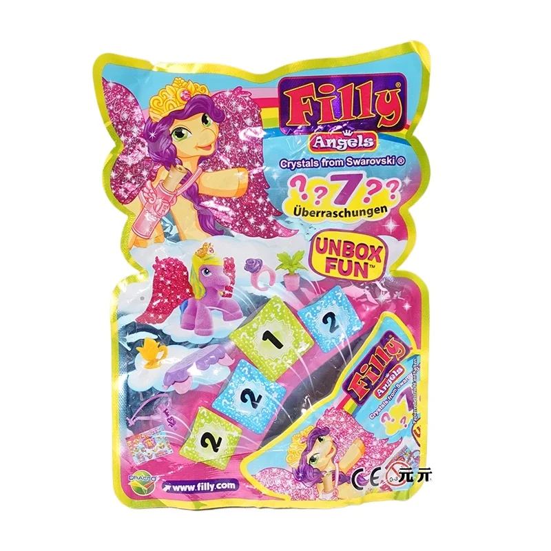 

Genuine Filly Flocking Capsule Toys Shining Pony Surprise Blind Box Toy Party Favours Export To Germany